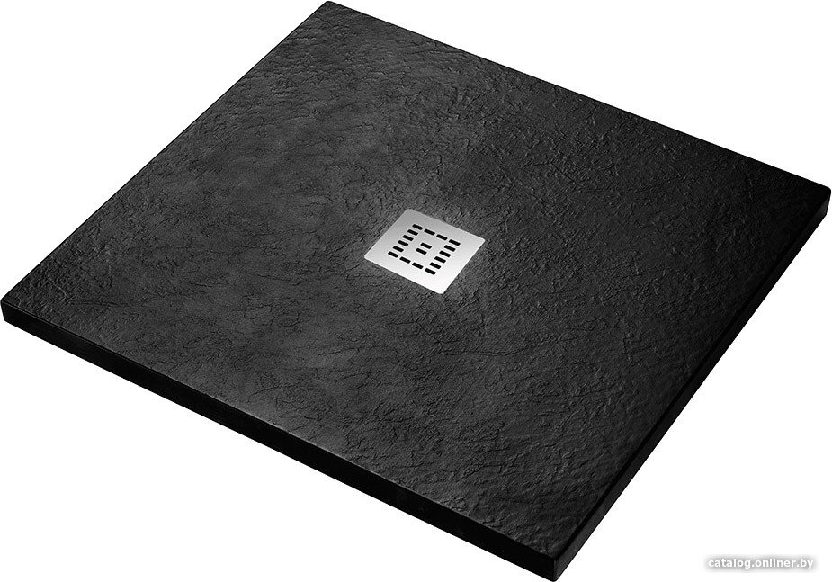 Душевой поддон BelBagno TRAY-MR-UNO-A-90-35-NERO 90x90