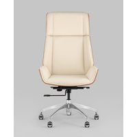 Офисное кресло TopChairs Crown SN A312 8383-1 Walnut Back (бежевый)