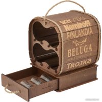 Подарочный набор Экспедиция Бочка - Бар для крепких напитков (палисандр)