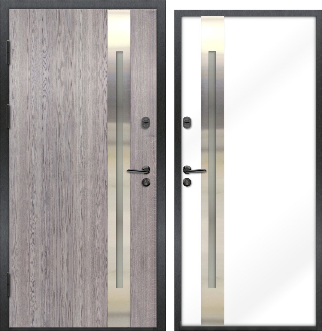 

Металлическая дверь NORD DOORS Норд 70 НС-18Н21Ч35-Л (левый, серый дуб/белый)