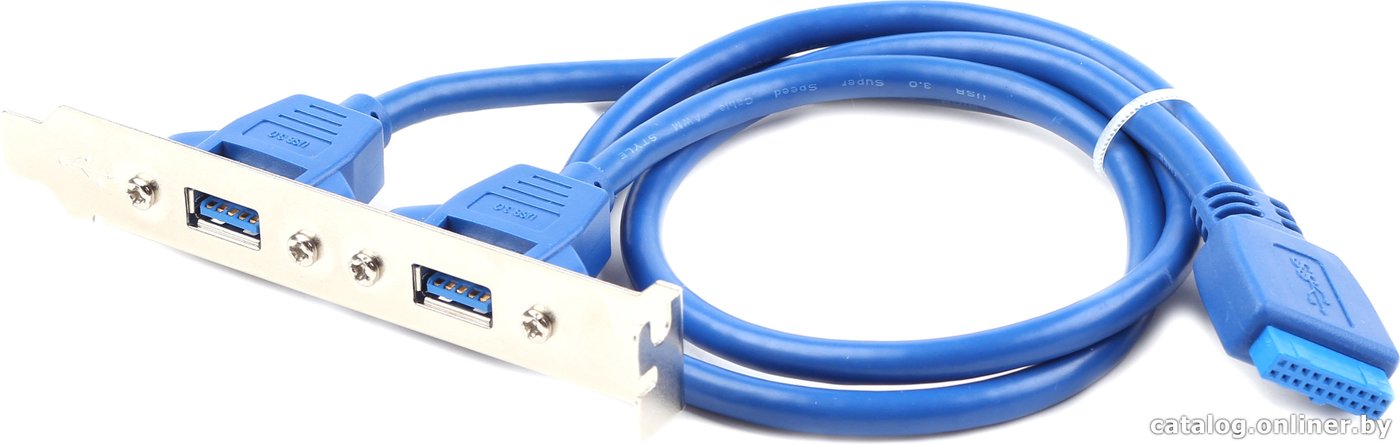 Планка Cablexpert CC-USB3-RECEPTACLE