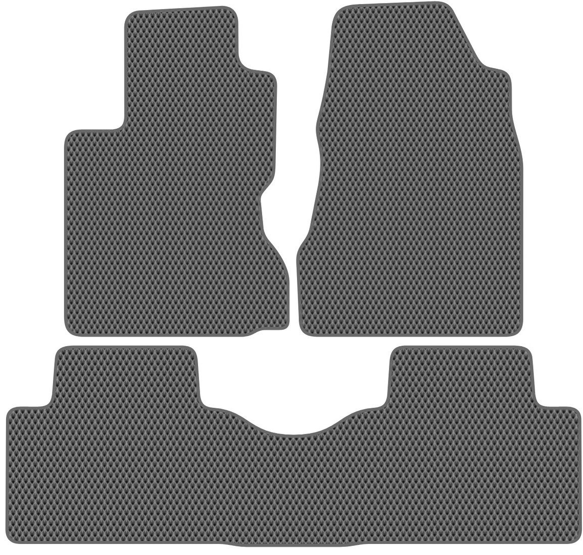 

Комплект ковриков для авто Alicosta Renault Koleos I (suv) 2007 - 2016 (серый, ромб)