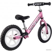 Беговел JetCat 12 Sport SLT EVA (розовый, белые колеса)