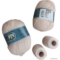 Набор пряжи для вязания ХоббиБум Пух норки 832 50 г 340 м (бледно-розовый)