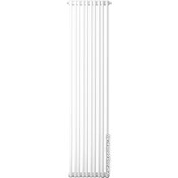 Стальной трубчатый радиатор Zehnder Charleston 2200, 1/2", 12 секций, боковое подключение (белый)