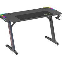 Геймерский стол CACTUS CS-GTZ-BK-RGB