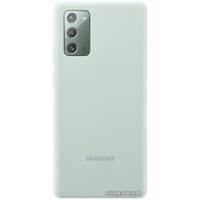 Чехол для телефона Samsung Silicone Cover для Galaxy Note 20 (мятный)