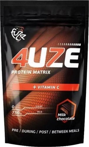 Протеин комплексный 4uze + Vitamin C (750 г, молочный шоколад)