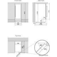 Винный шкаф Dunavox DAUF-19.58B