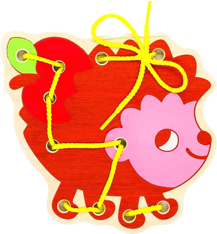 Шнуровка Alatoys Ежик ШН01