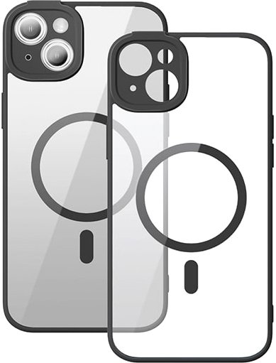 

Чехол для телефона Baseus Frame Series Magnetic Case для iPhone 14 Plus (черный)
