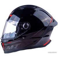 Мотошлем MT Helmets Stinger 2 Solid (S, глянцевый черный)