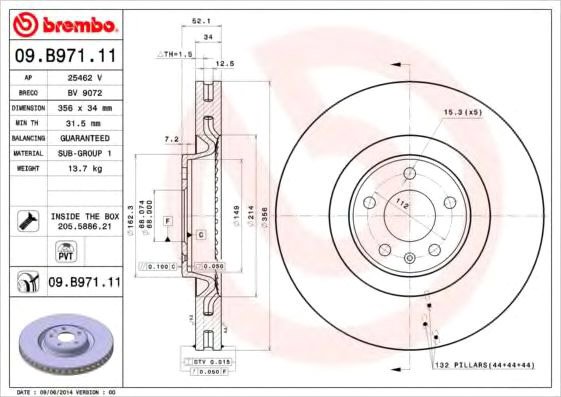 

Brembo 09B97111