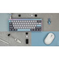 Клавиатура Durgod K330W Ice Cream (Gateron CAP V2 Crystal Blue, нет кириллицы)