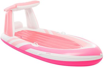 Надувной матрас для плавания Intex Pink Paradise 257х135 см 57804
