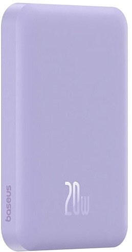 

Внешний аккумулятор Baseus Magnetic Mini Wireless Fast Charge Power Bank 20W 5000mAh (фиолетовый)