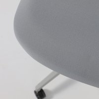 Офисное кресло AksHome Gem (сетка/ткань, серый/белый полиамид) в Солигорске