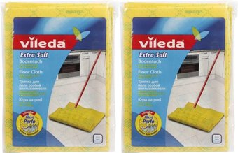 Ветошь Vileda Extra Soft 141321 2 уп (желтый)