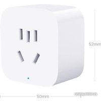 Умная розетка Xiaomi Mijia Smart Socket 3 ZNCZ301KK