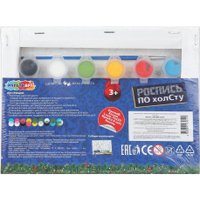 Набор для рисования MultiArt Холст для росписи Новый год CANV15X20-121135