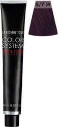 Color System Tint & Tone 5/7 темный блонд фиолетово-красный инт.