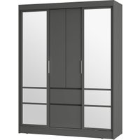 Шкаф-купе BTS МС Симпл ШКК-06 (графит)