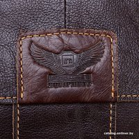 Сумка через плечо Poshete 253-6507-31-DBW (коричневый)