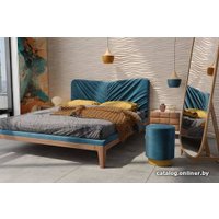 Пуфик Sheffilton SHT-B8 (морская глубина/золото)