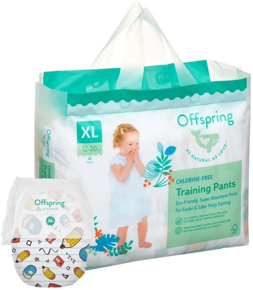 

Трусики-подгузники Offspring Карандаши OF02XLSCR XL 12-20 кг (30 шт)