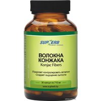 БАД SupHerb Волокна конжака 710мг (30 таблеток)