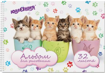 Альбом для рисования Юнландия Футбол 105077 (32 л)