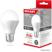 Светодиодная лампочка Rexant A60 E27 11.5 Вт 2700 К 604-003