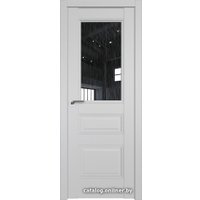 Межкомнатная дверь ProfilDoors 67U L 90x200 (манхэттен/стекло дождь черный)