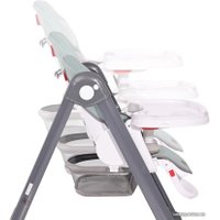 Высокий стульчик Lorelli Party 2021 (cool grey leather)