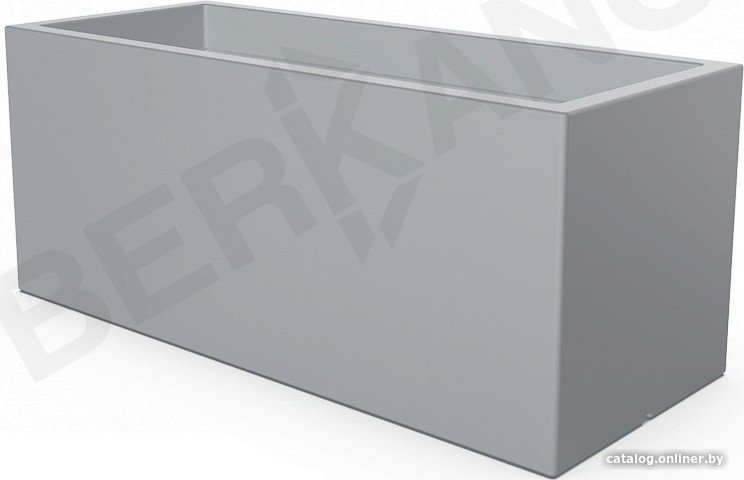 Кашпо Berkano Cubric 120*50 DB (серый)