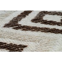 Ковер для жилой комнаты Merry Bear Home Decor 80x150см SGE-RWFW-1500 (светло-коричневый/молочный)