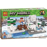 Конструктор Bela My World 10960 Зимняя рыбалка