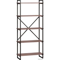 Стеллаж LoftyHome Мальборк 80 1627784 (шимо темный)