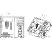 Корпус Cooler Master Elite 333 Black/Silver (RC-333-KKN1-GP)