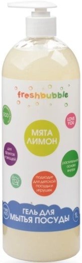 

Средство для мытья посуды Freshbubble Мята и лимон 1 л