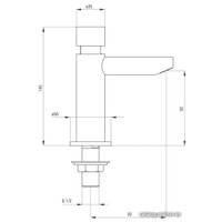 Смеситель Deante Press BBH 028L