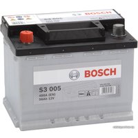 Автомобильный аккумулятор Bosch S3 005 (556400048) 56 А/ч