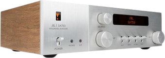 Сетевой интегральный усилитель JBL SA750 (серебристый/орех)