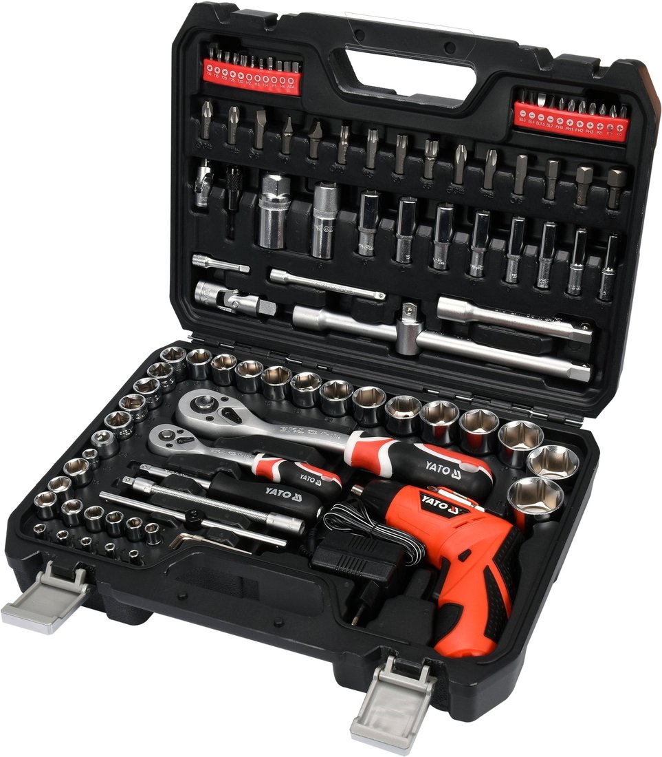 

Универсальный набор инструментов Yato YT-12685 (100 предметов)