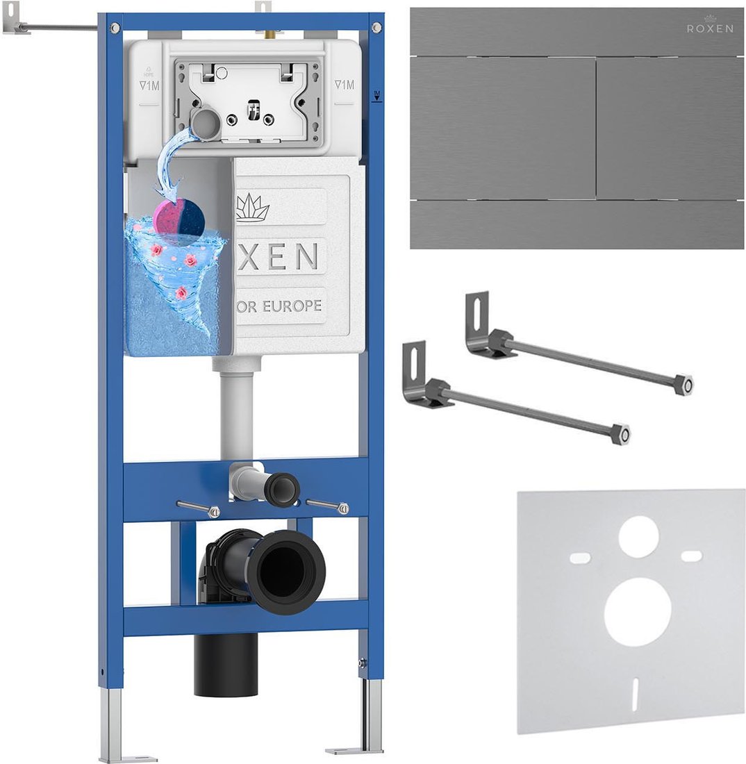 

Инсталляция для унитаза Roxen StounFix Dual Fresh 868405