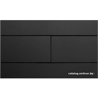 Панель смыва OLI Slim 659055 (черный Soft-touch)