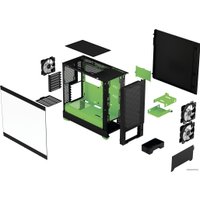 Корпус Fractal Design Pop Air RGB Green Core TG Clear Tint FD-C-POR1A-04