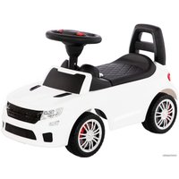 Каталка Полесье SuperCar №6 со звуковым сигналом 84606 (белый)