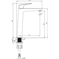 Смеситель Deante Blur BQL-020K (хром)