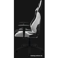 Игровое (геймерское) кресло ThunderX3 XC3 (черный/белый)